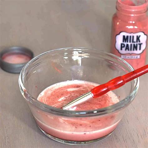 How to Make Milk Paint: no VOC, beautiful finish – Snappy Living ...