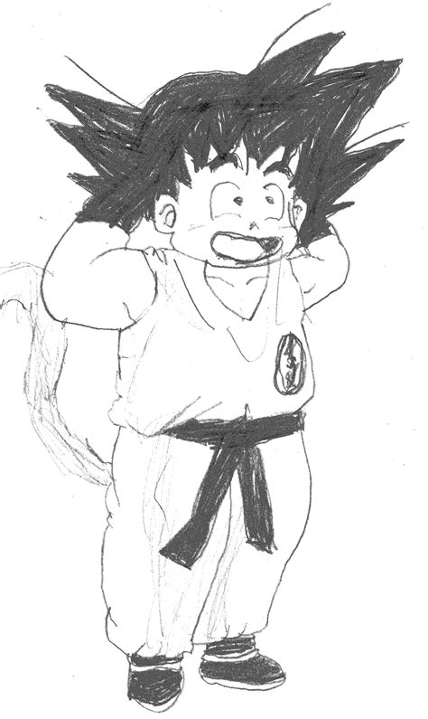 ugly goku by MrEmeralddragon on DeviantArt