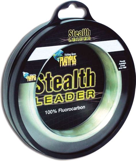 Platypus Stealth Leader - Clear - 4 lb X 100 m | TackleDirect