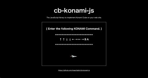 konami-code · GitHub Topics · GitHub