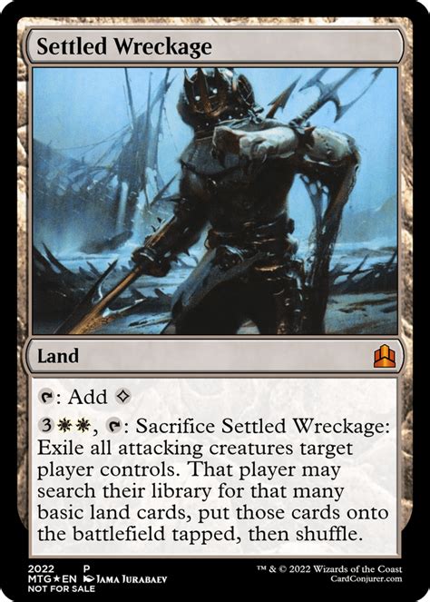 Settled Wreckage : r/custommagic