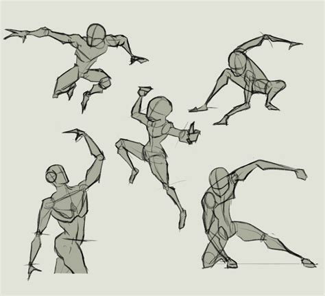 ArtStation - Dynamic Pose Sketches