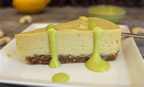 Lemon Non Dairy Cheesecake