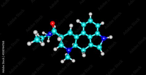 3D illustration of Sulfur hexafluoride molecular structure isolated on ...