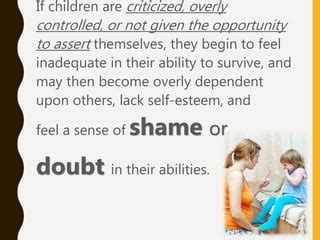 Trust vs Mistrust & Autonomy vs Shame & Doubt | PPT