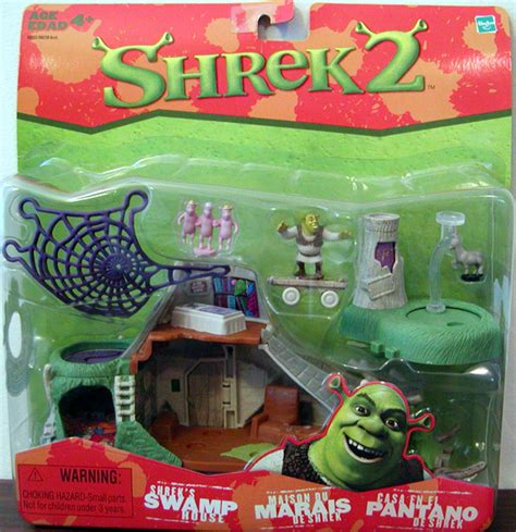 Shreks Swamp House Shrek 2 Movie action figures