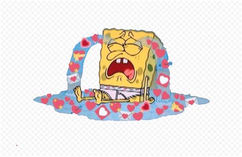 HD Spongebob Sad Crying Grunge Character Transparent PNG | Citypng