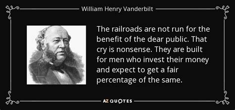 TOP 5 QUOTES BY WILLIAM HENRY VANDERBILT | A-Z Quotes