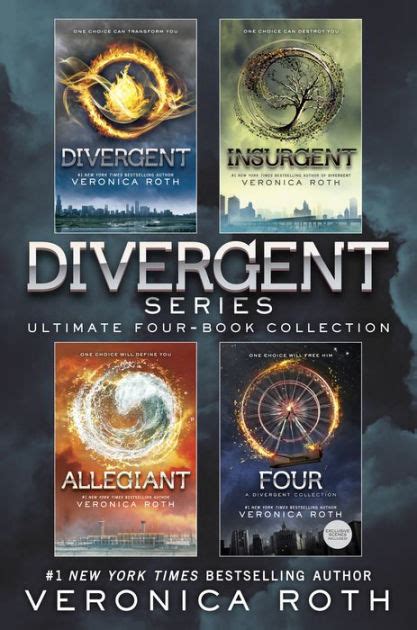 Divergent Series Ultimate Four-Book Collection: Divergent; Insurgent; Allegiant; Four by ...