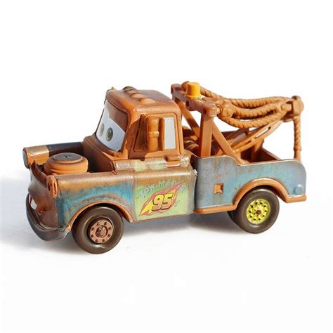 Disney Pixar Cars 2 Race Team Mater Metal Diecast Alloy Classic Toy Car ...