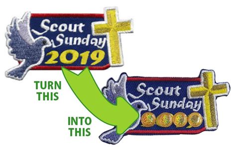 Scout Sunday 2019 Patch - MakingFriends