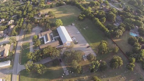 Aerial GoPro Footage of Lonesome Dove Baptist Church in Southlake ...