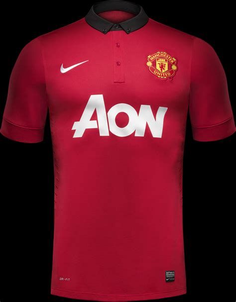 Manchester United 13-14 (2013-14) Home Kit + Goalkeeper Kits Released ...