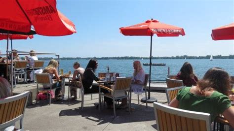 Amsterdam Brewhouse on the Lake: Review | Patio, Toronto restaurants, Brewhouse