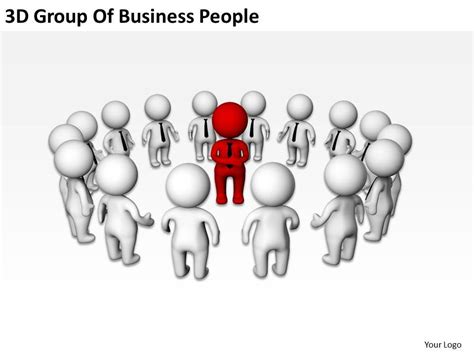 3D Group Of Business People Ppt Graphics Icons Powerpoint | PowerPoint ...