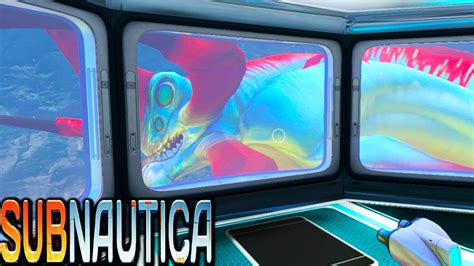 Subnautica - REAPER LEVIATHAN FISH TANK - Testing Facility Gameplay 1080p HD - YouTube