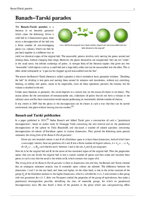 (PDF) Banach–Tarski paradox | Paul Muljadi - Academia.edu