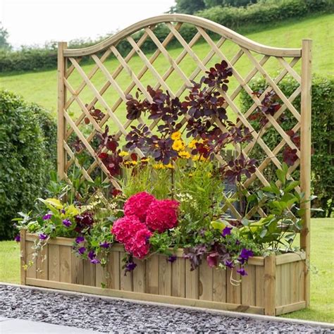 Large Garden Planters With Trellis Uk - Okejely Garden Plant