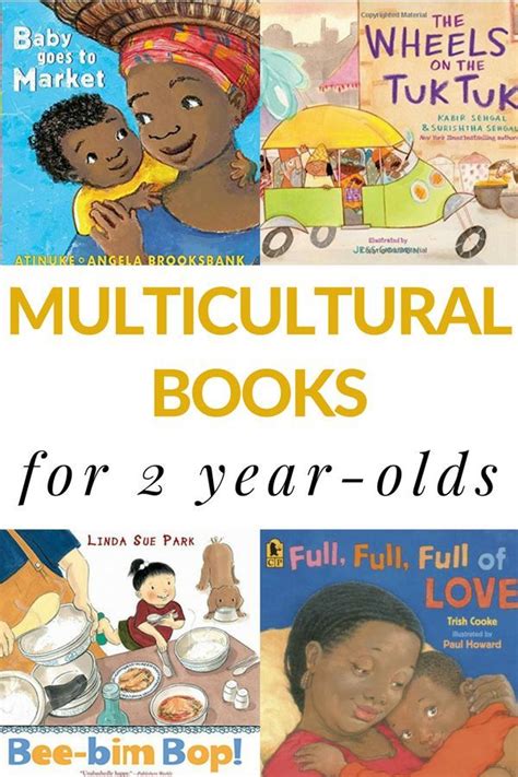 Best Multicultural Books for 2 Year-Olds | Multicultural books, Toddler ...