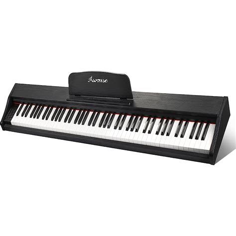 $40/mo - Finance Asmuse 88 Key Digital Piano, Full-Size Semi-Weighted Keys Electric Keyboard ...