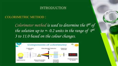 COLORIMETRIC METHOD | PPT