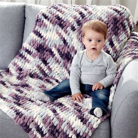 Chunky Knit Baby Blanket Free Pattern Very Easy And Quick To Make Up ...