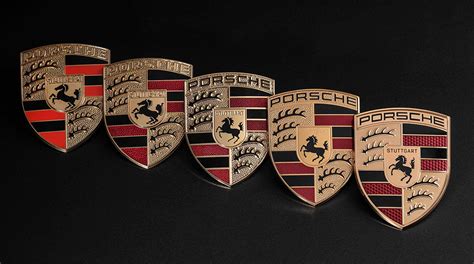 New Porsche badge