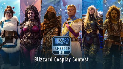 Blizzard Cosplay Contest at gamescom 2016 - YouTube