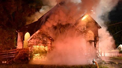 Arson suspected in abandoned church fire on Indy's near west side | wthr.com