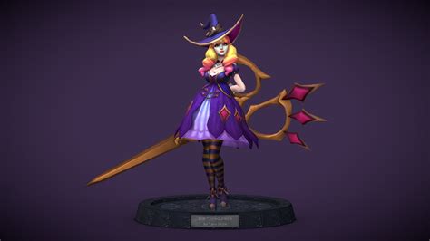 Bewitching Gwen 🔮 | LoL Custom Skin - 3D model by Yoru Skins (@YoruSkins) [851f39f] - Sketchfab