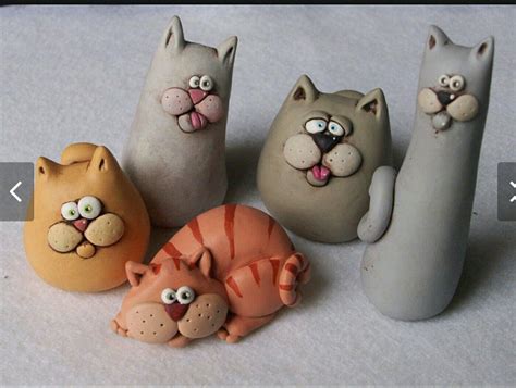 Pin on Cake Decorating | Polymer clay cat, Polymer clay crafts, Polymer clay projects