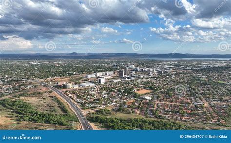 Gaborone Skyline, Botswana, Africa Stock Image - Image of skyline ...