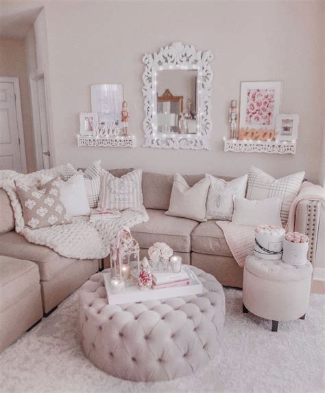 20++ Girly Living Room Decor Ideas - PIMPHOMEE