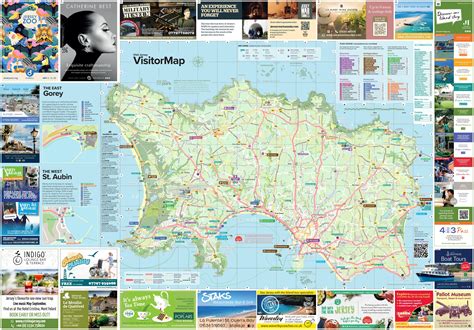 Visit Jersey Visitor Map 2023 by factory - Issuu