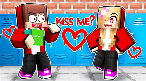 High School Girl Has a CRUSH on MAIZEN in Minecraft! - Parody Story(JJ ...