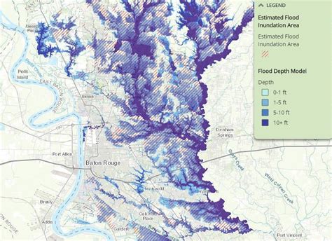 Interactive: See just how high floodwaters rose across East Baton Rouge ...