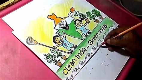 How to Draw Clean India Green India Color Drawing - YouTube