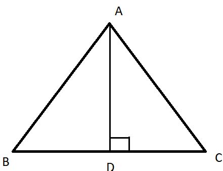 An equilateral triangle with an altitude length of 7 \sqrt 3 centimeters. Find the area and ...