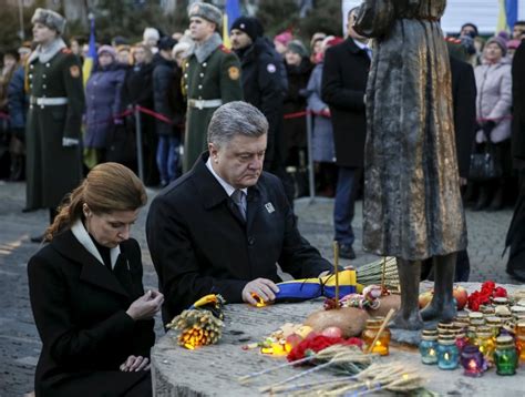 Ukrainians Mourn Holodomor With Memorial Ceremonies Around the World