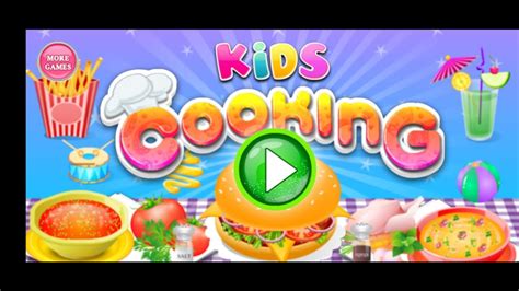 Cooking kids game play - YouTube