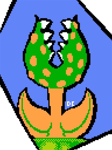 OG piranha plant : r/PixelArt