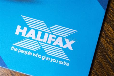 Halifax Bank Logo editorial stock image. Image of brochure - 131622004