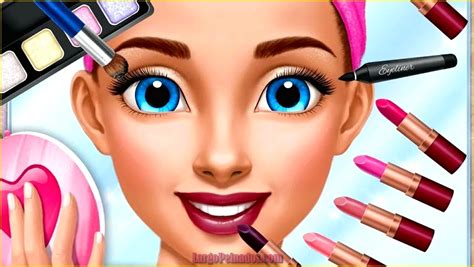 Juegos de maquillaje y juegos de vestir » Largo Peinados