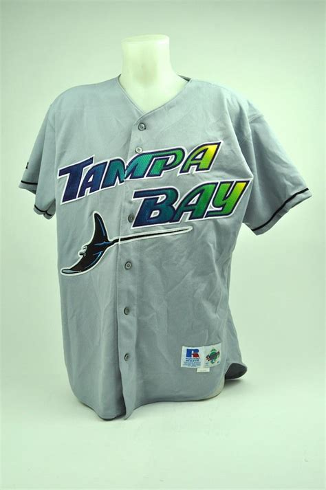 Lot Detail - Fred McGriff Tampa Bay Devil Rays Game Used Jersey GU 9