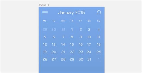 Create a Calendar App Design in Sketch 3 | by Thomas Veit | Design + Sketch | Medium