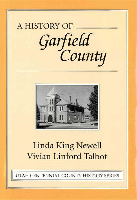 Utah Centennial County History Series - Garfield County 1998 by Utah ...