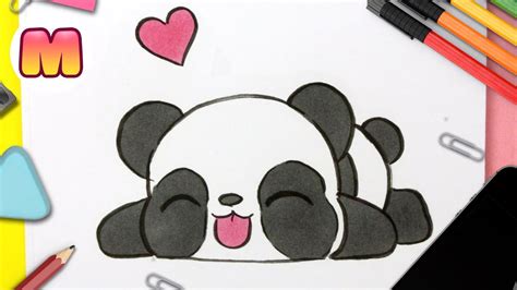 Como Dibujar Kawaii Un Oso Panda Dibujo De Kawaii Un Oso Panda Para ...