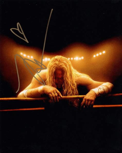 Mickey Rourke – Signed Photo – The Wrestler - SignedForCharity