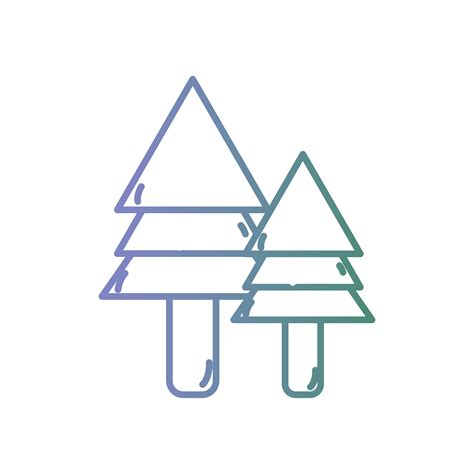 Pine Tree Line Free Vector Art - (100 Free Downloads)