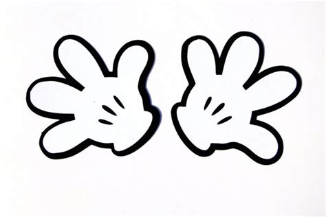 Mickey Mouse Hands Clipart 9BB